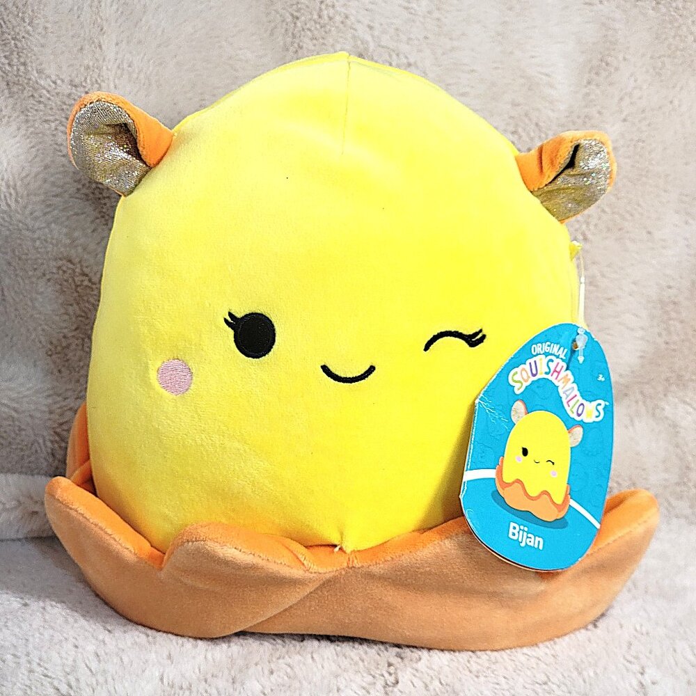 Squishmallow Bijan Octopus 8" in Inch Plush KellyToy   (NEW WITH TAGS)